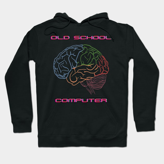 Old school computer Hoodie by Rickido